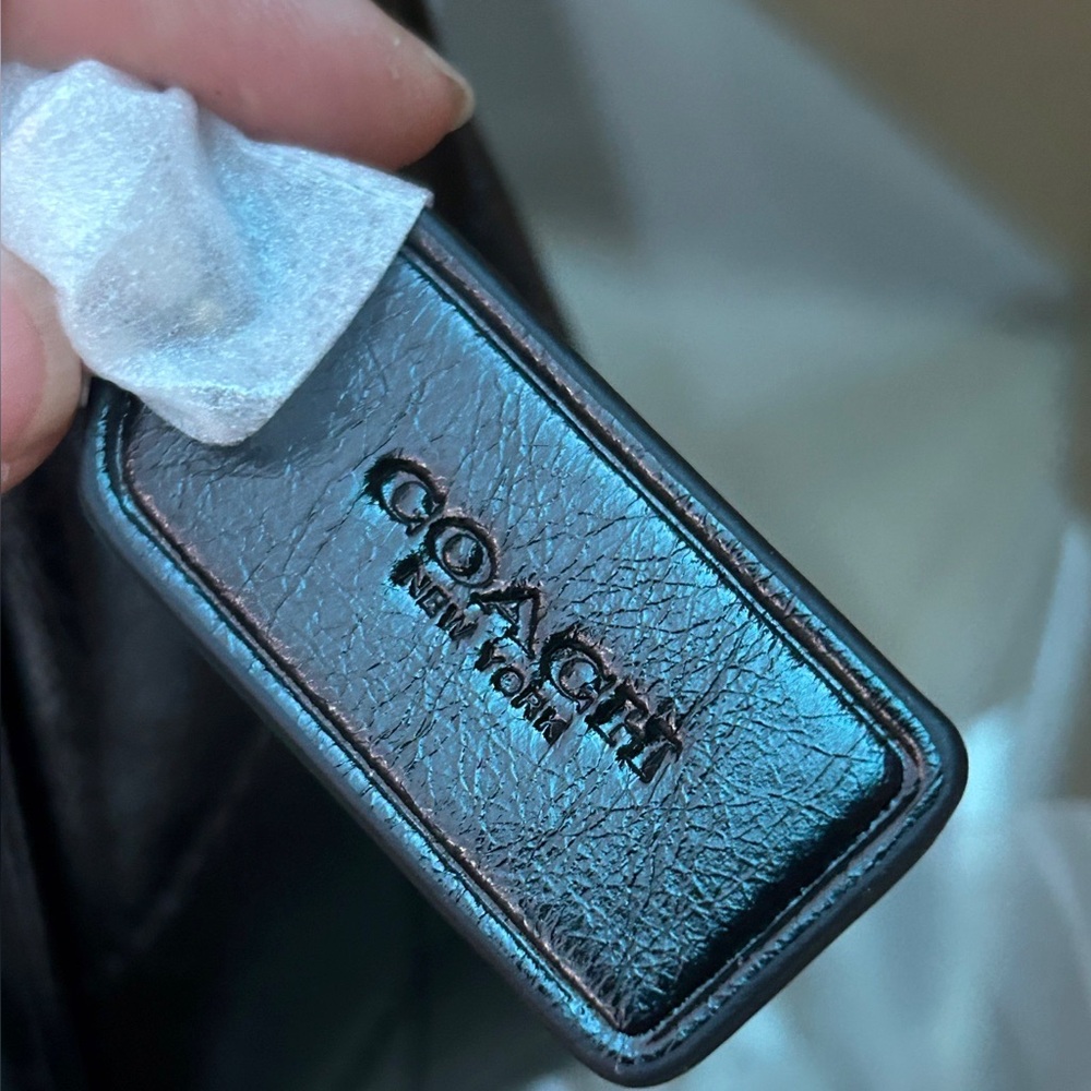 Coach black crescent-shaped underarm bag - Picture 5 of 7